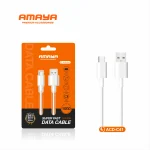Amaya ACD-C41 Data Cable Type-C 3A White fast charge cable