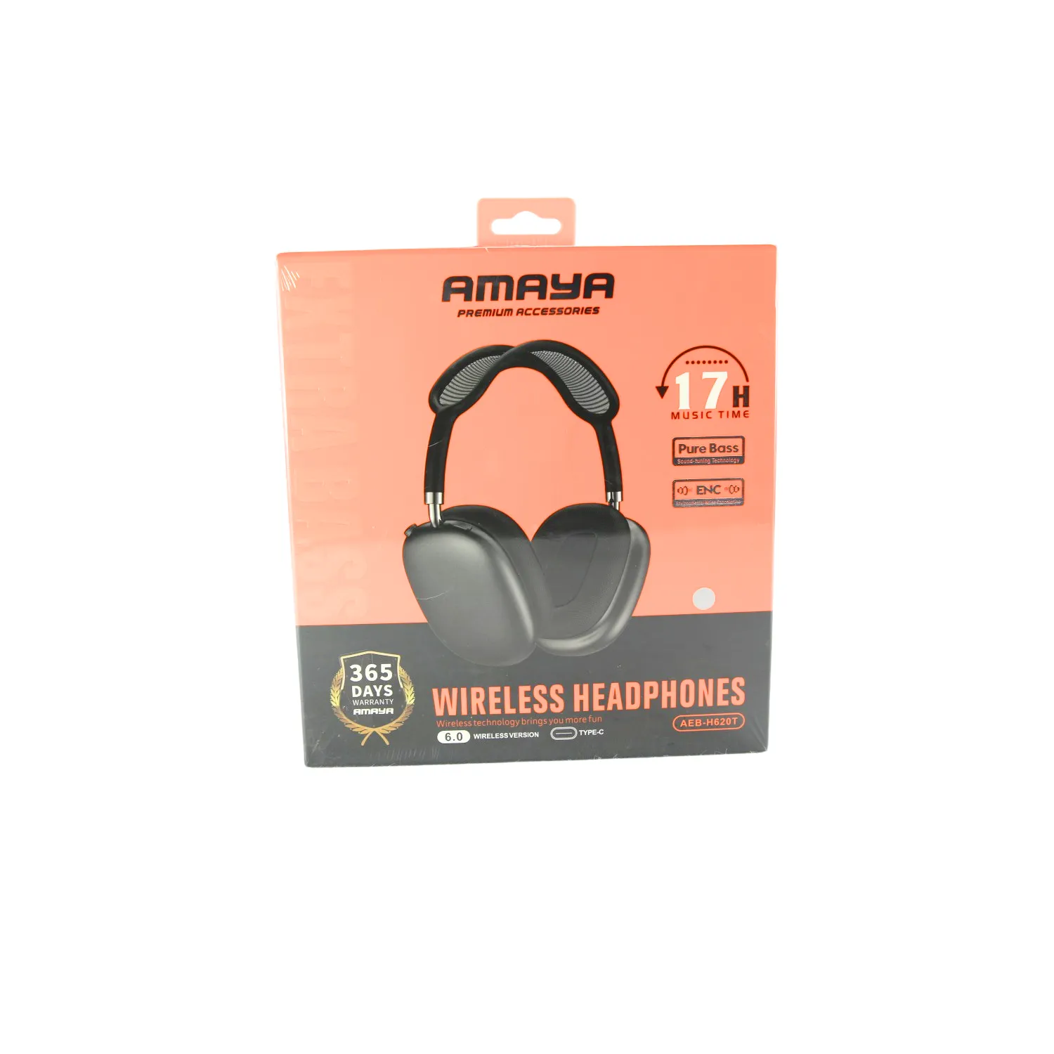 Black/Silver/Starlight Apple-style card-insertable large headphones