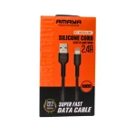 ACD-L30-Black Silicone 1M Light data cable Black