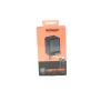 U111U UK Plug Black 18W Single USB Charger with Type-C Cable